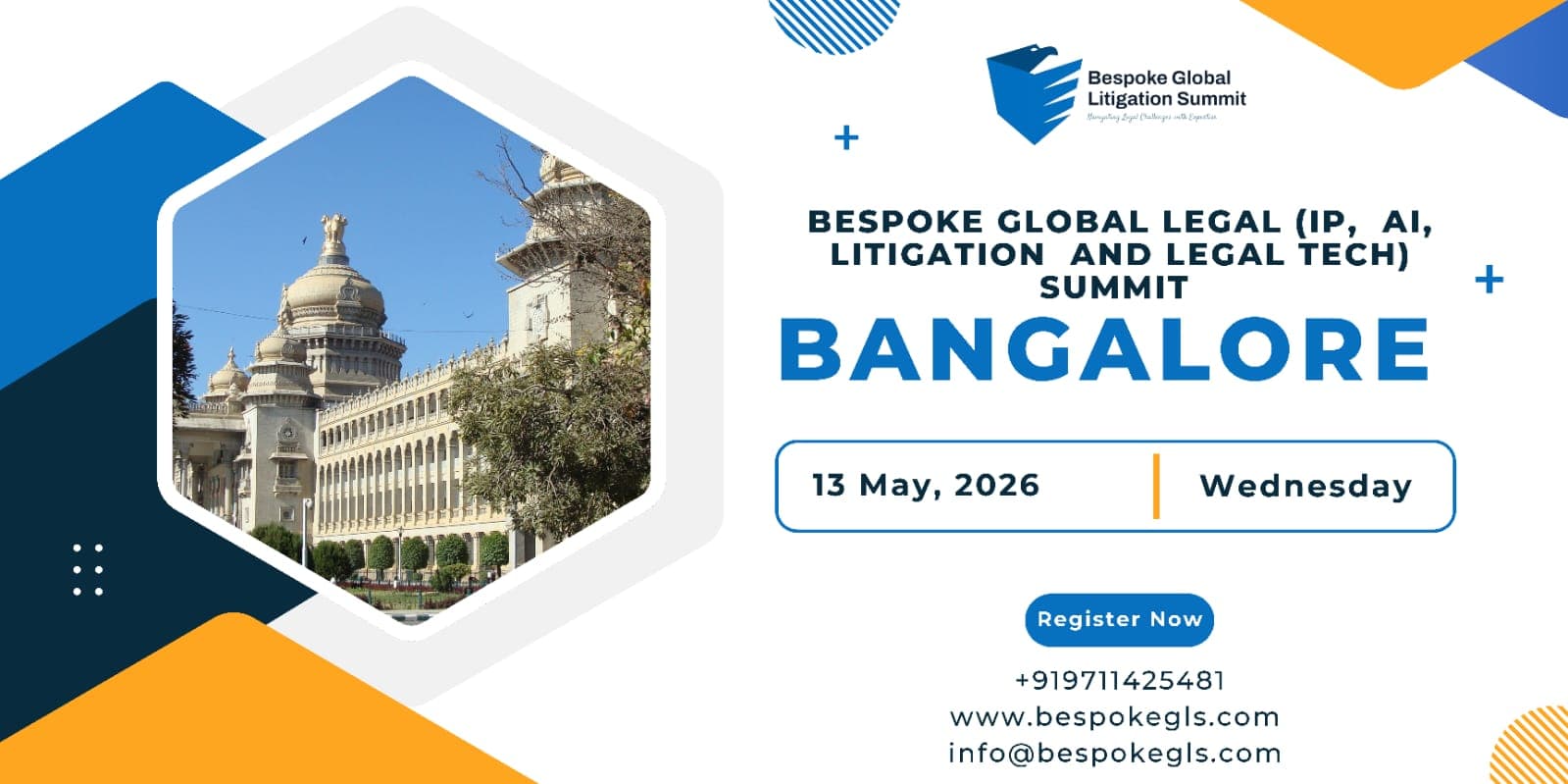 BGLS Legal, AI and IP Summit 2026 BANGALORE